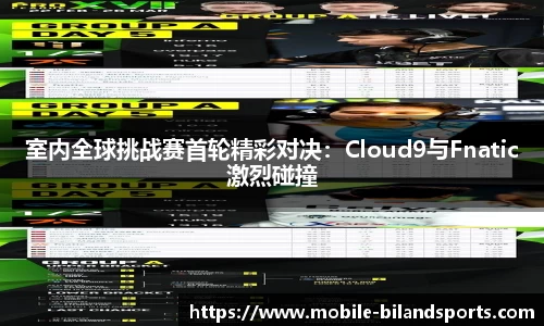 室内全球挑战赛首轮精彩对决：Cloud9与Fnatic激烈碰撞